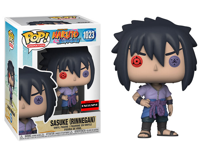 Funko POP! Animation Naruto Shippuden Sasuke Rinnegan #1023 AAA Anime Exclusive