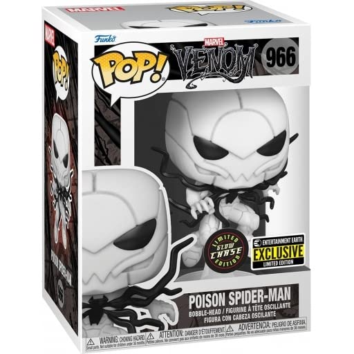 Funko POP! Marvel Venom Poison Spider-Man #966 Chase Variant Entertainment Earth Exclusive