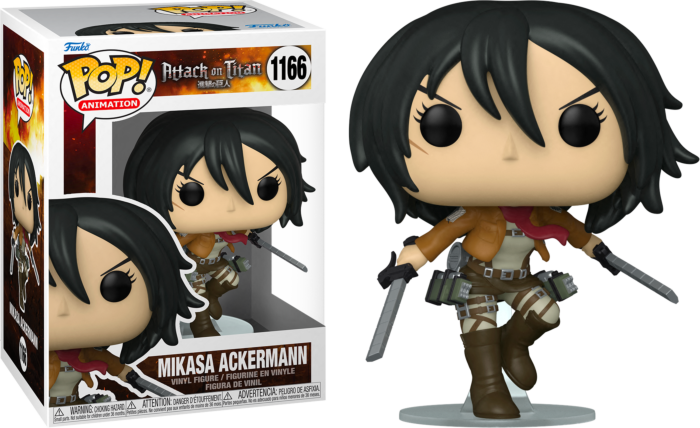 Funko POP! Animation Attack on Titan Mikasa Ackerman #1165