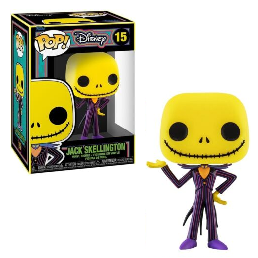Funko POP! Disney The Nightmare Before Christmas Jack Skellington #15 Blacklight