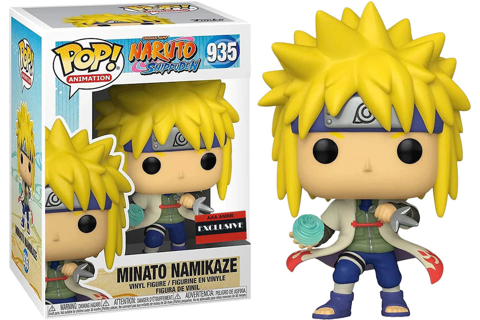 Funko POP! Animation Naruto Shippuden Minato Namikaze #935 AAA Anime Exclusive