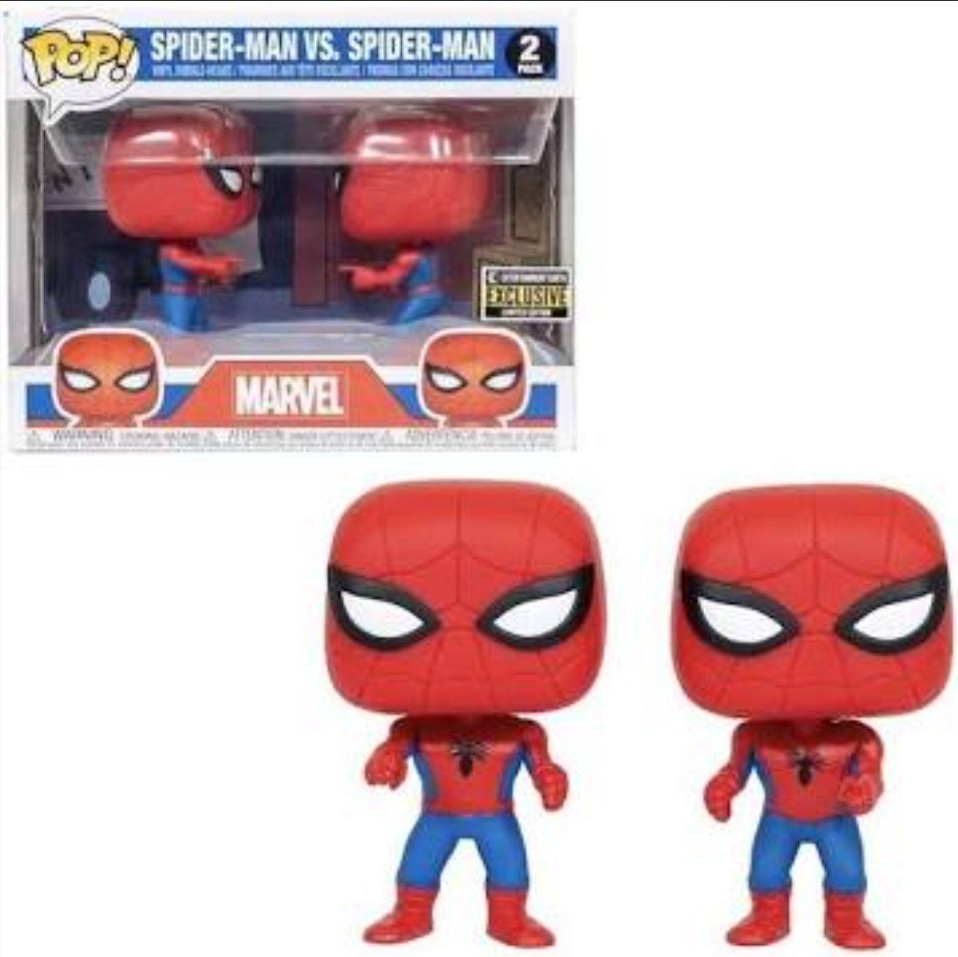 Funko POP! Marvel Imposter Spider-Man vs Spider-Man 2 Pack Entertainment Earth Exclusive