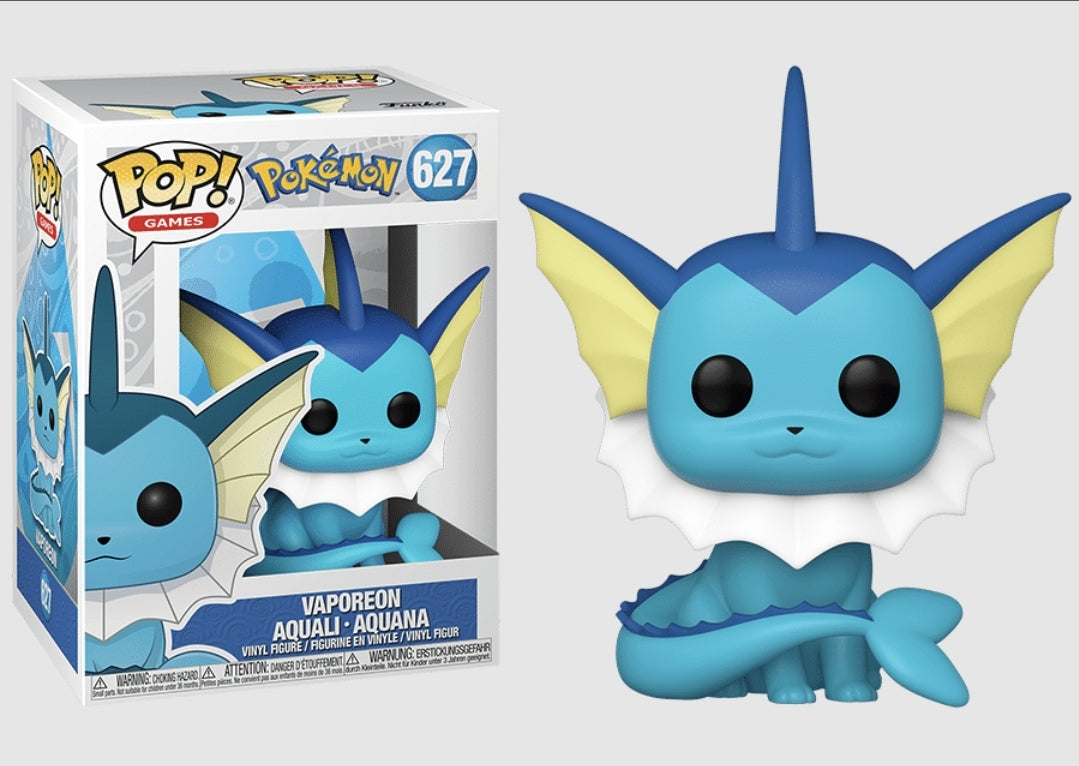 Funko POP! Games Pokemon Vaporeon #627