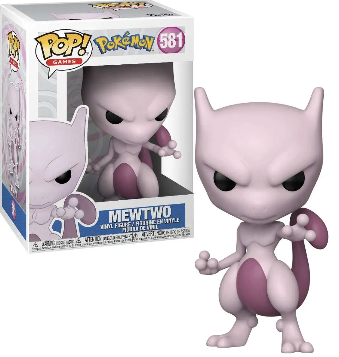 Mew Pokemon Pop Dolls Funko POP! Games Pokemon Mew Two #581 – Red