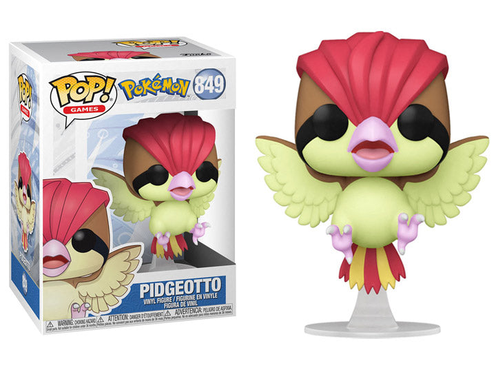 Funko POP! Games Pokemon S8 Pidgeotto #849